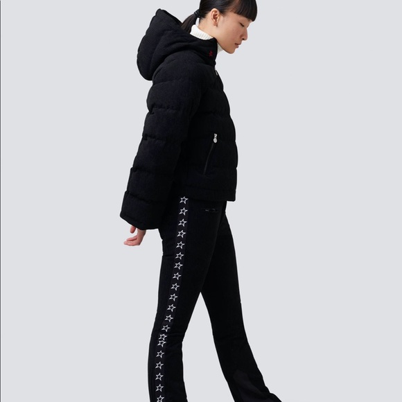 Perfect moment polar flare quilted corduroy hooded ski down jacket - Picture 4 of 7